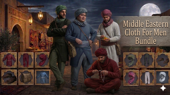 Middle Eastern Cloth For Men Bundle